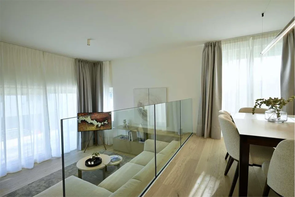 Neubauvillen in Holzbauweise mit Panorama-Dachterrasse