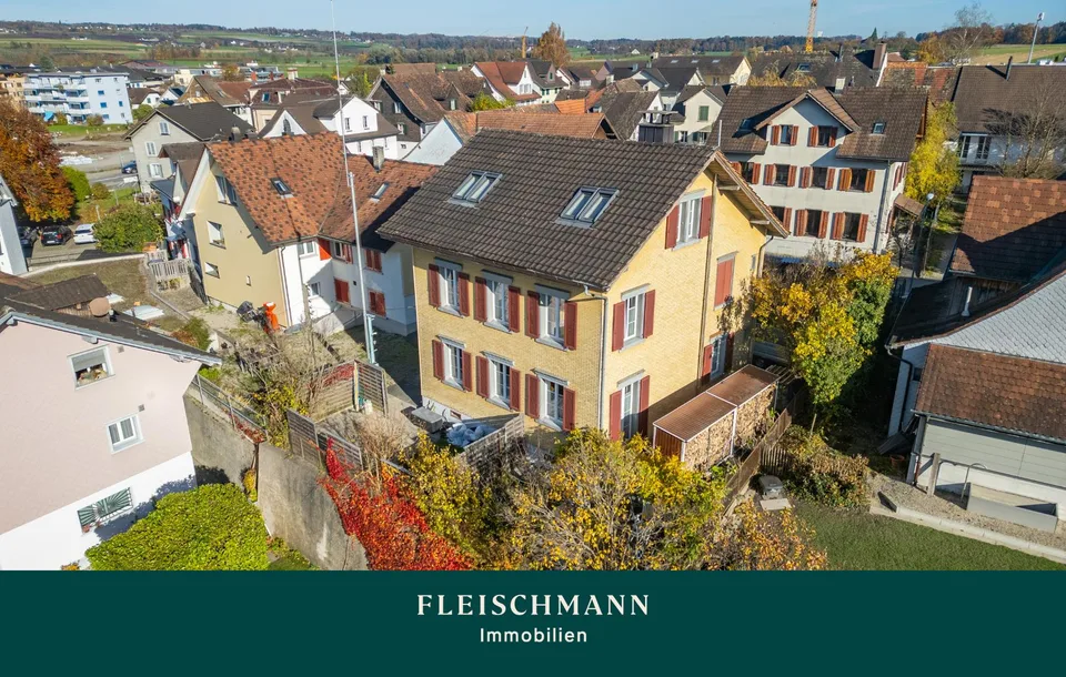 Schönes Wohnhaus mit Garten mitten im Dorfkern