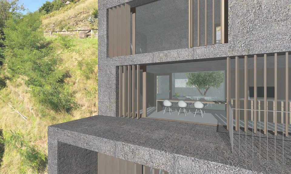 Terreno con progetto approvato  “Casa nel vigneto"