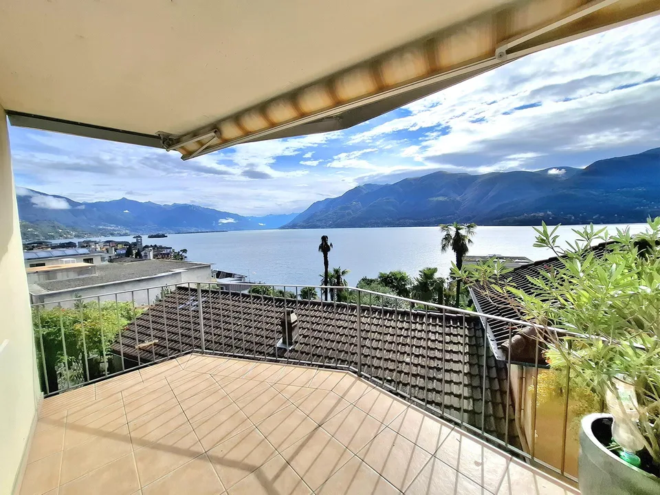 Appartamento 3.5 locali con vista lago a Brissago-Residenza primari...