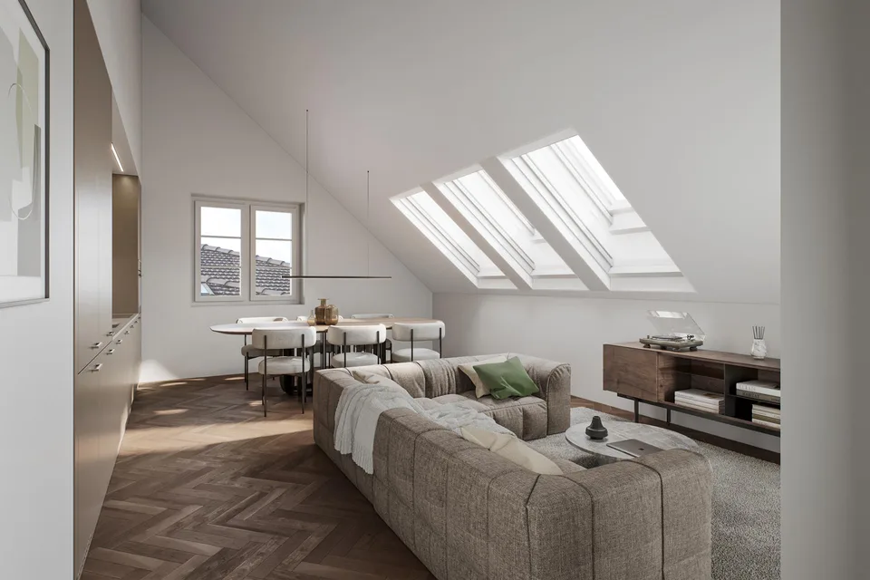 Neubau Dorfplatz 7 – neue 2.5- & 3.5-Zimmer-Eigentumswohnungen – Foto 7 von 9