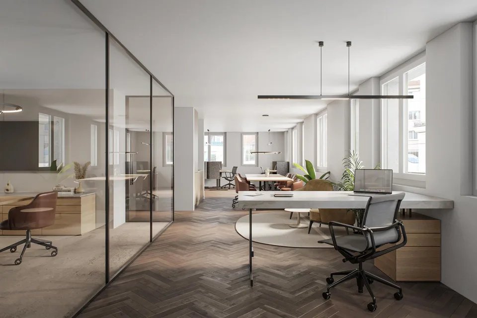 "Neubau Dorfplatz 7 – Gewerbeflächen im Eigentum | Wattwil"