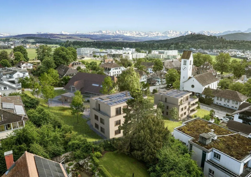 Herrschaftliches Gutshaus im alten Dorfkern von Gümligen