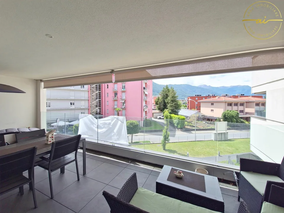 MODERNO APPARTAMENTO DI 3.5 LOCALI CON AMPIA TERRAZZA