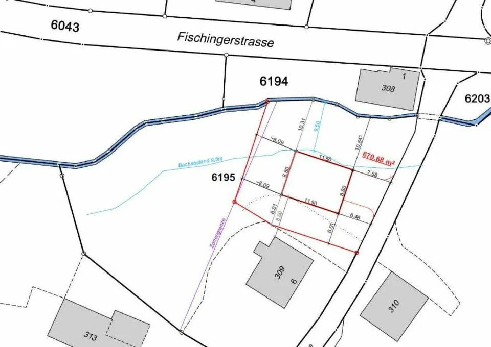 Zu verkaufen bei Kirchberg, Hof 4 / 670 m2 Bauland à Fr. 685.-
