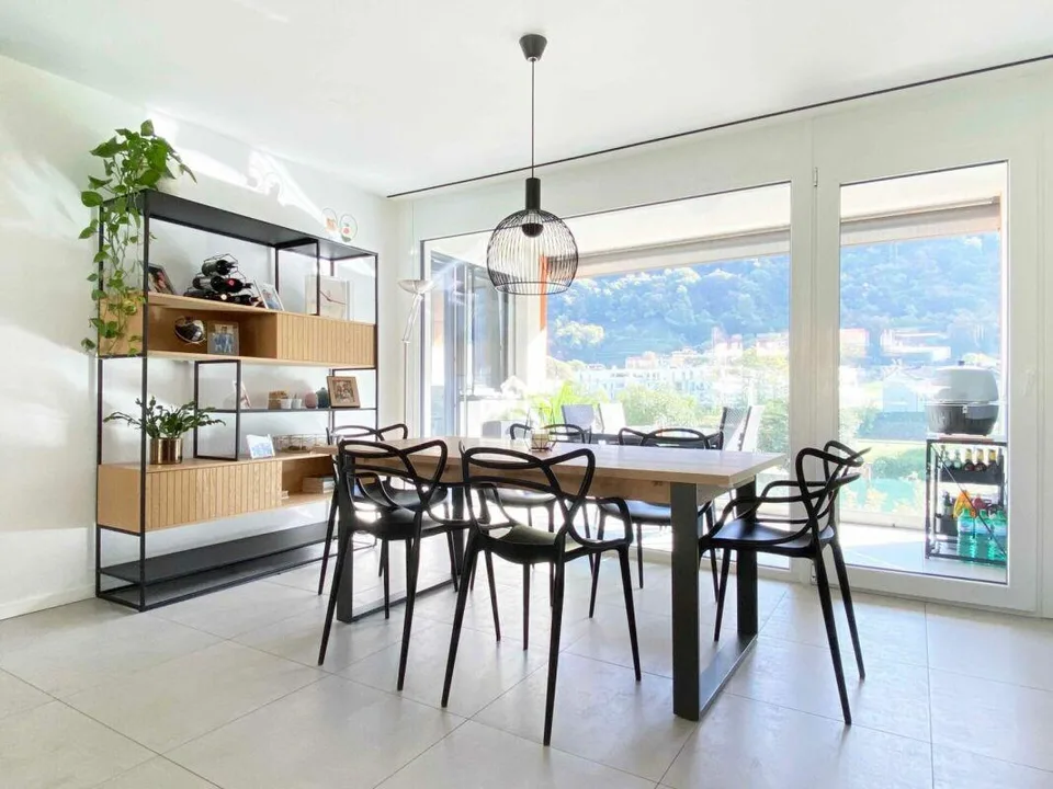 BARBENGO SCUOLE · 4.5 LOCALI CON PISCINA CONDOMINIALE E ORTO ANNESSO