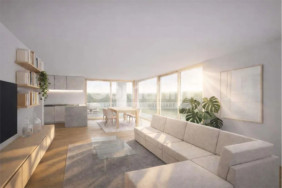 Ville moderne di nuova realizzazione di 5.5 locali a Caslano