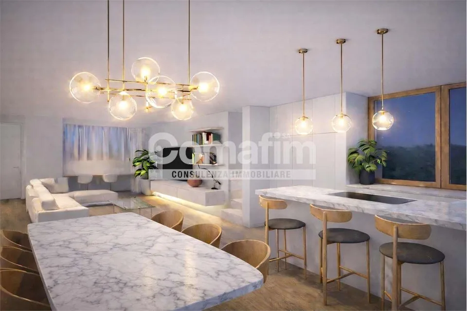 Ville moderne di nuova realizzazione di 5.5 locali a Caslano