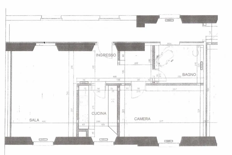 GRAZIOSO 2.5 LOCALI IN RESIDENZA DI PRESTIGIO A MAROGGIA – foto 11 di 11