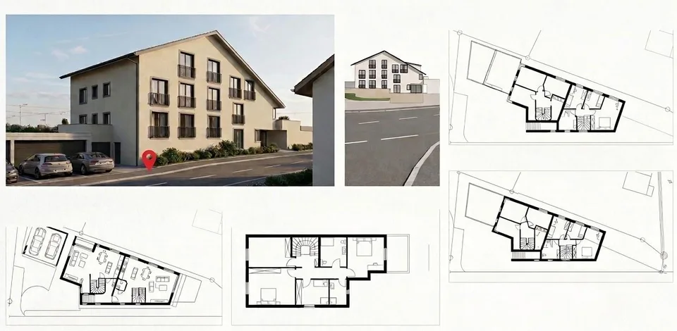 Neubau-Doppeleinfamilienhaus zum Mitbestimmen