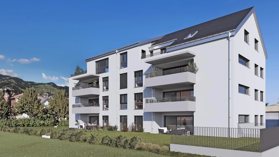 NEUBAU "Atria Solis" - 4.5 Zimmerwohnung mit 164 m2 Gartenanteil