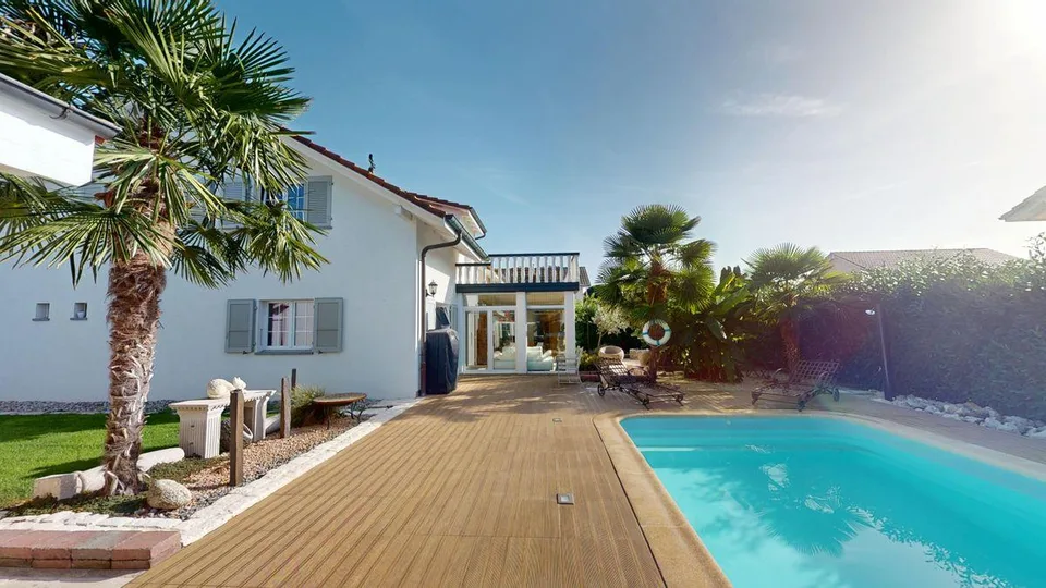 Villa familiale avec piscine et pool house à Payerne!