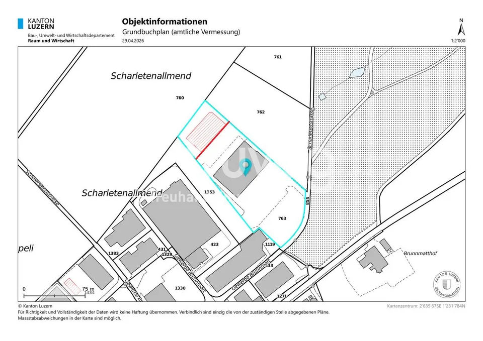 Ihr zukünftiger Standort - Grundstück mit bewilligtem Projekt