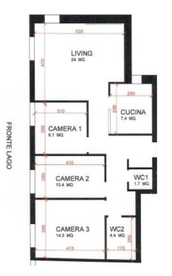 APPARTAMENTO 4.5 LOCALI CON VISTA LAGO - RENT TO BUY – photo 9 sur 9
