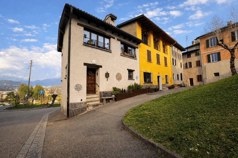 Breganzona – autentica casa ticinese d'epoca con vista sulle valli ... – Foto 12 von 12