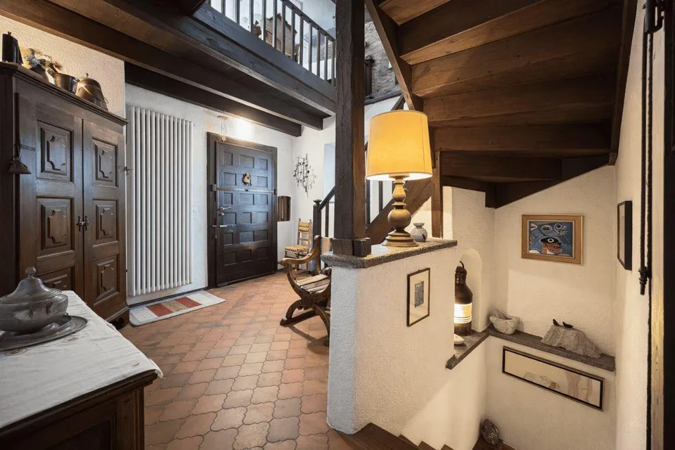 Breganzona – autentica casa ticinese d'epoca con vista sulle valli ... – Foto 6 von 12