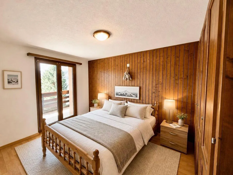 AUßERGEWÖHNLICHES 4,5-ZIMMER-WOHNUNG MIT PANORAMABLIK AUF DAS TAL – Foto 6 von 10