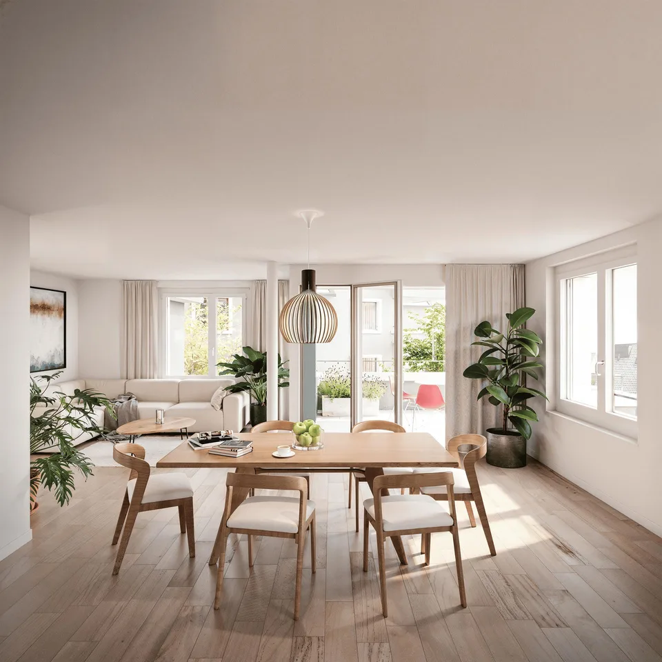 Helle 4.5-Zimmerwohnung im Neubauprojekt Sennhütten Obfelden