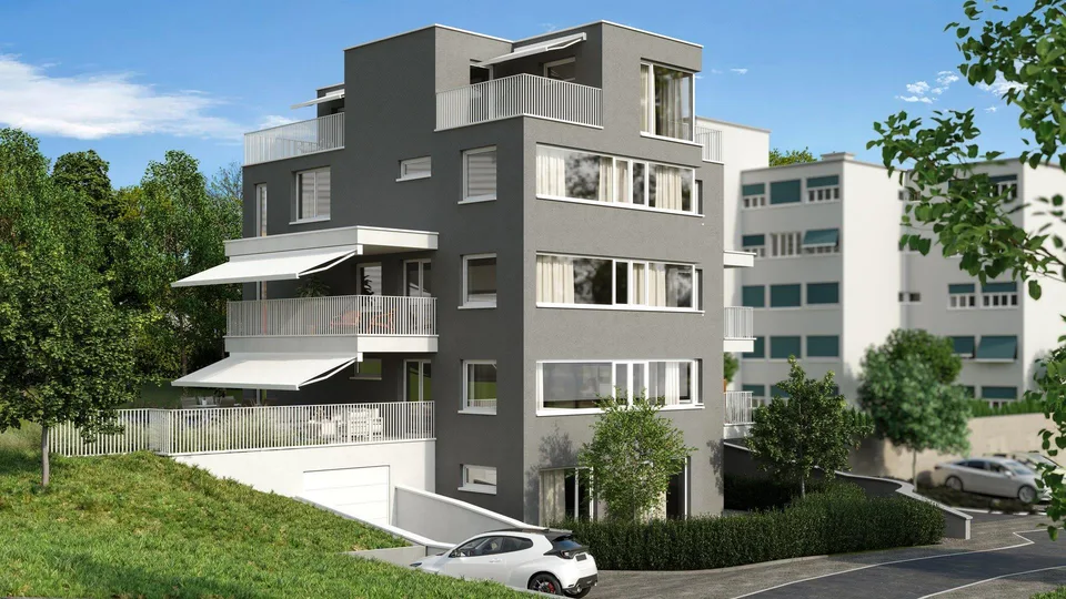 Neubau: Moderne 3 1/2-Zimmer-Gartenwohnung