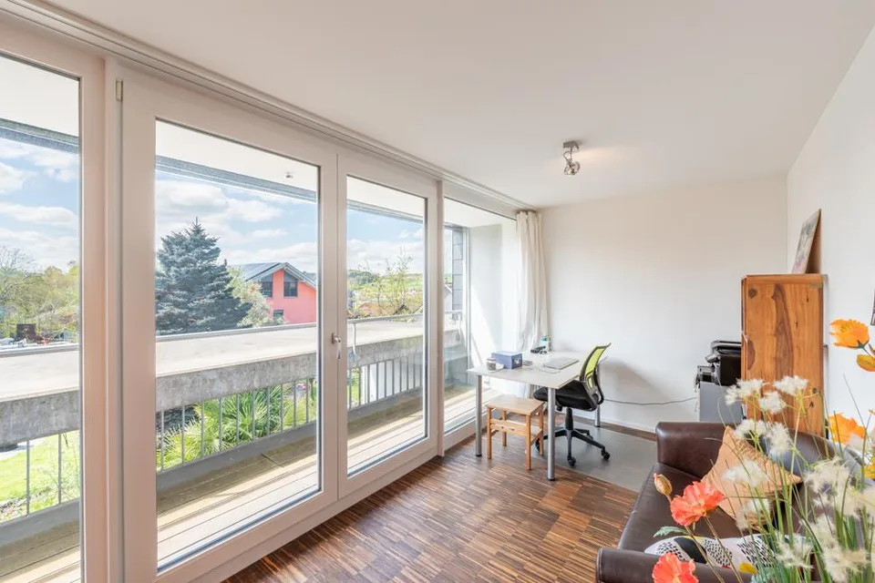 Stilvolles Zuhause mit idyllischem Ausblick