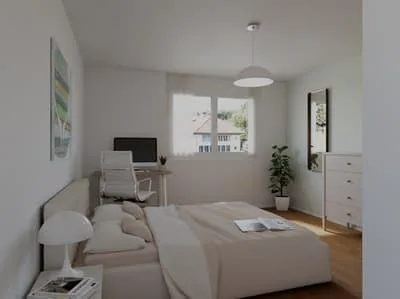 Helle 3.5-Zimmer-Wohnung im Obergeschoss