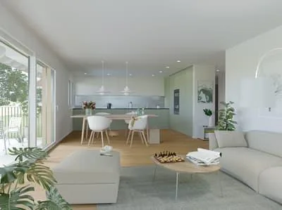 Helle 3.5-Zimmer-Wohnung im Erdgeschoss