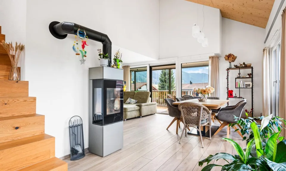 Maisonette Attique de Haute Qualité avec Caractère Chic Alpin