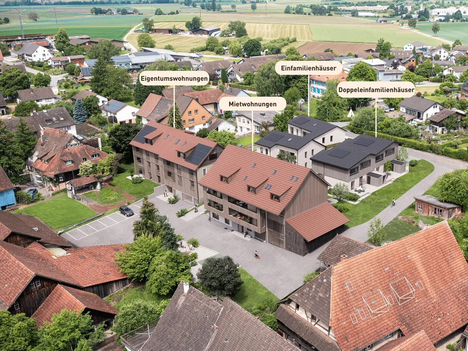 Neubauprojekt "im Gärtli" Wilchingen - 3.5-Zimmer-Dachwohnung