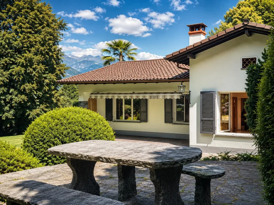 Casa unifamiliare a Losone 4.5 Locali con ampio terreno