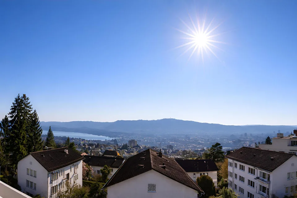8-Zimmer Attika-Maisonettewohnung am Zürichberg