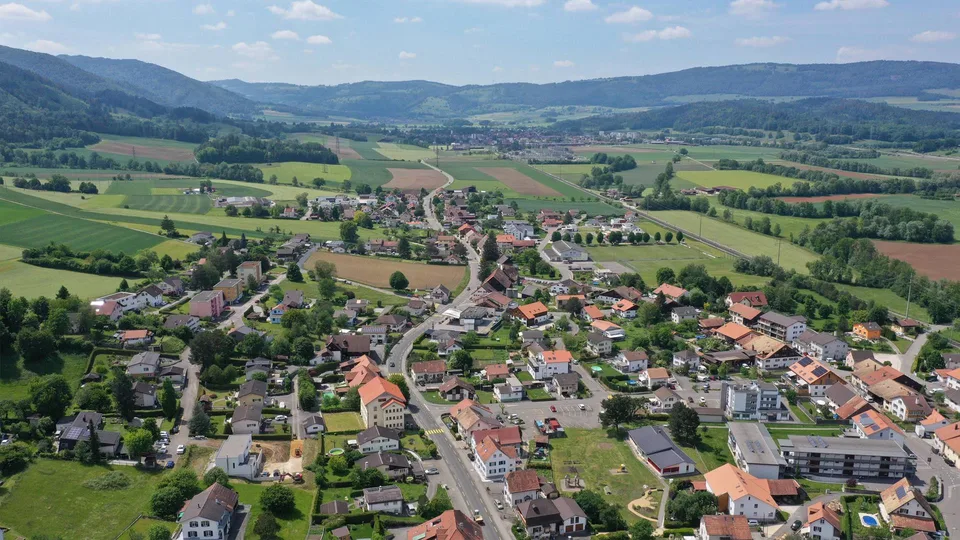 Terrain à vendre à Courfaivre – 367 m² – Plans villa à disposition