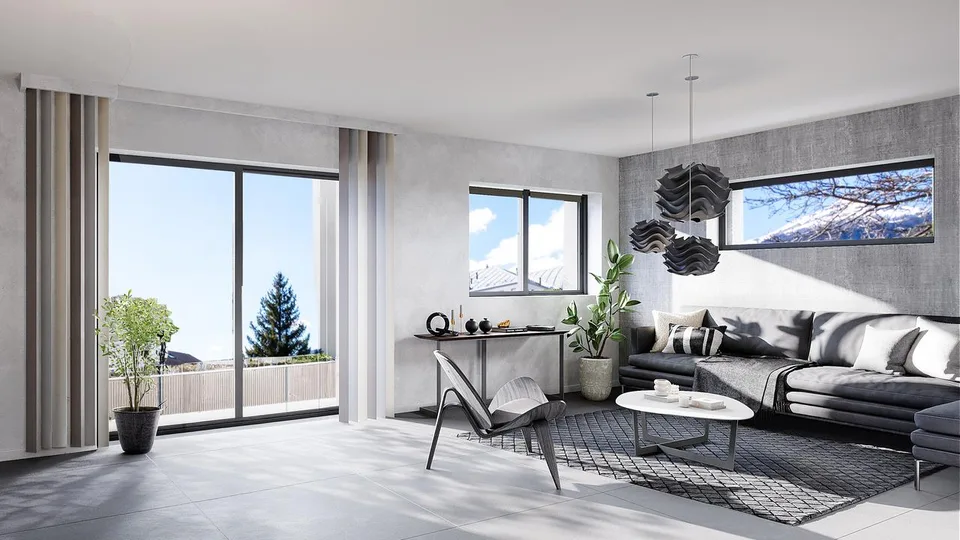 MAGNIFIQUE APPARTEMENT 3.5 PCES A SALQUENEN
