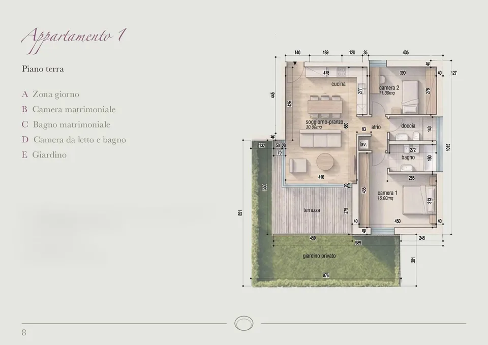 Appartamento - Cadempino – photo 11 sur 11