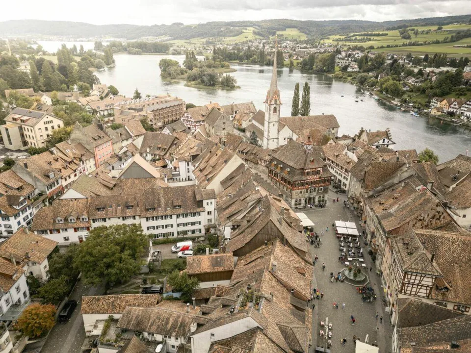 Charmantes Hotel Adler im touristischen Stein am Rhein