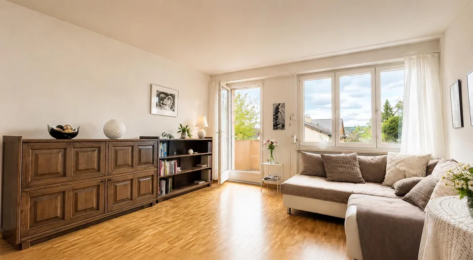 5-Zimmer-Maisonettewohnung mit Weitblick und viel Charme