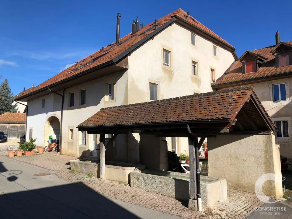 Duplex + Studio lumineux à Arnex-sur-Orbe