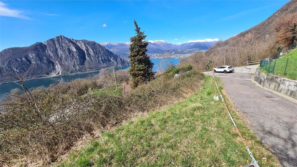 AROGNO: TERRENO EDIFICABILE VISTA LAGO