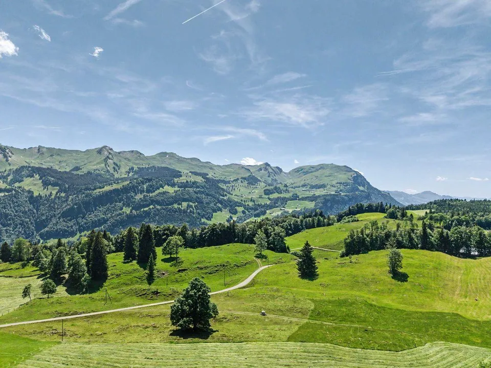 Moderne 2.5-Zimmer-Wohnung mit Panoramasicht in Illgau (St. Karl)