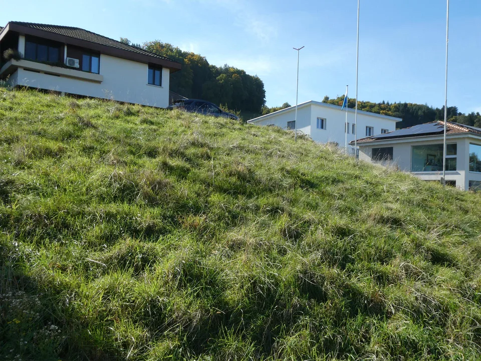 Bauland mit bewilligten Einfamilienhaus und Pool