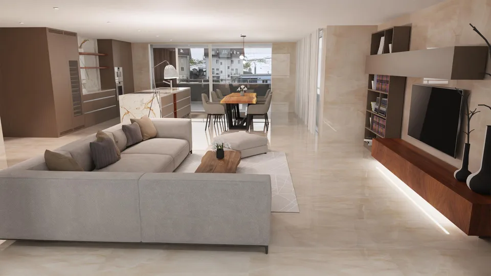 Penthouse - stilvoll wohnen im Grünen