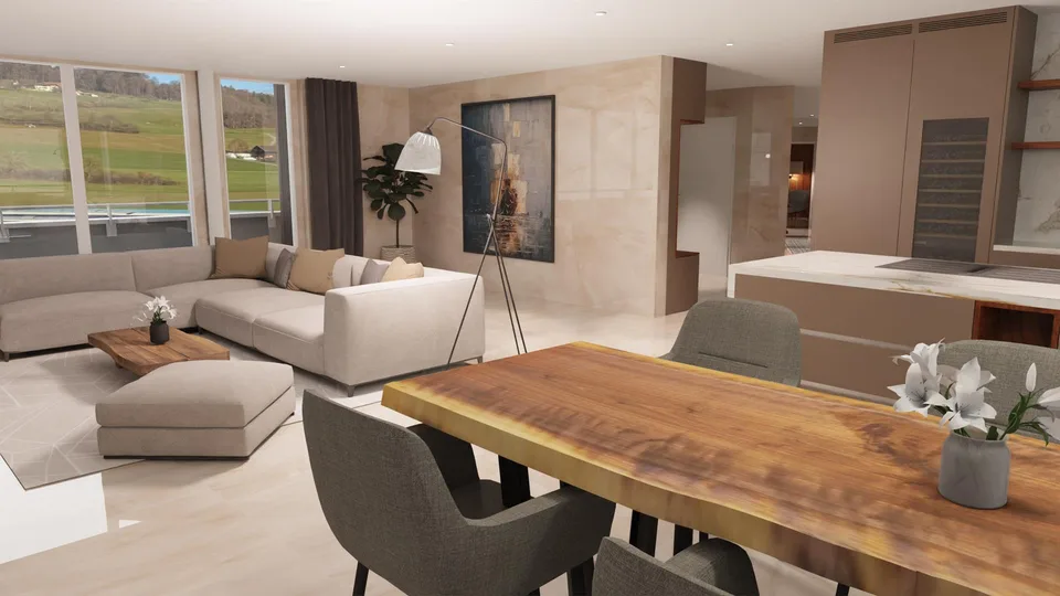 Penthouse - stilvoll wohnen im Grünen
