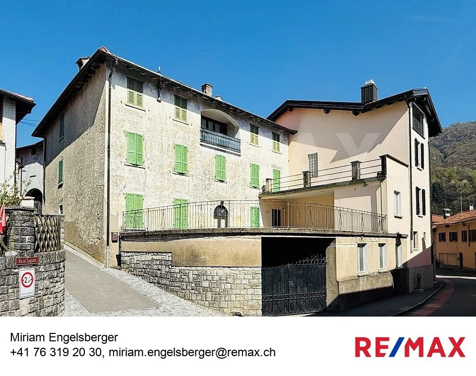 Casa da ristrutturare a Caneggio: ottima opportunità d'investimento