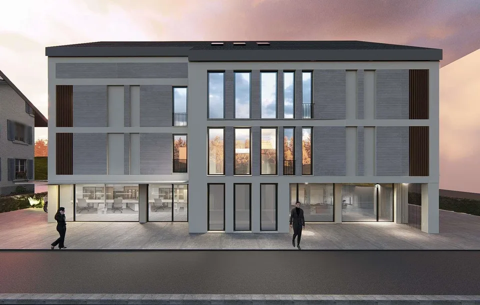 Gewerbe im Neubauprojekt Living Hinwil