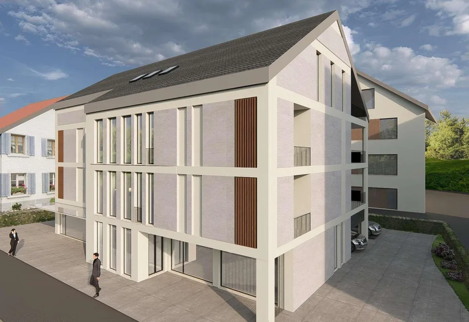 Gewerbe im Neubauprojekt Living Hinwil