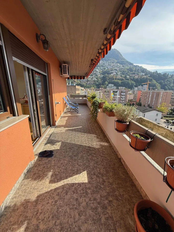 "Splendido appartamento 3.5 locali completamente ristrutturato a Lugan