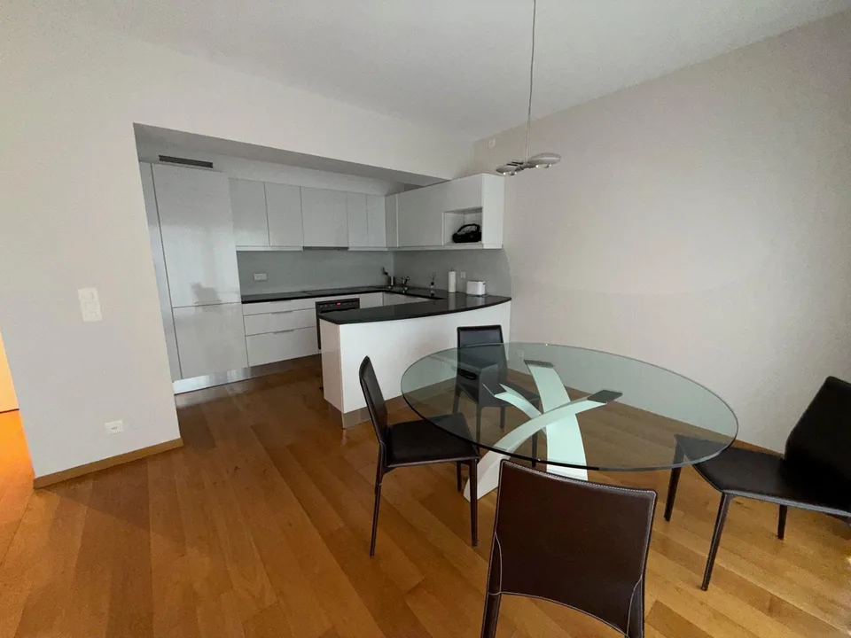 "Elegante appartamento di 3.5 locali con garage a Lugano"