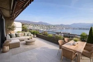 "Splendido appartamento 3.5 locali con vista lago a Paradiso"
