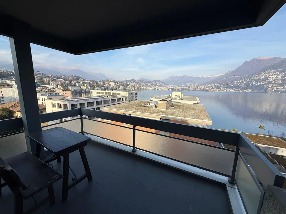 "Splendido appartamento 4.5 locali con vista panoramica a Paradiso"
