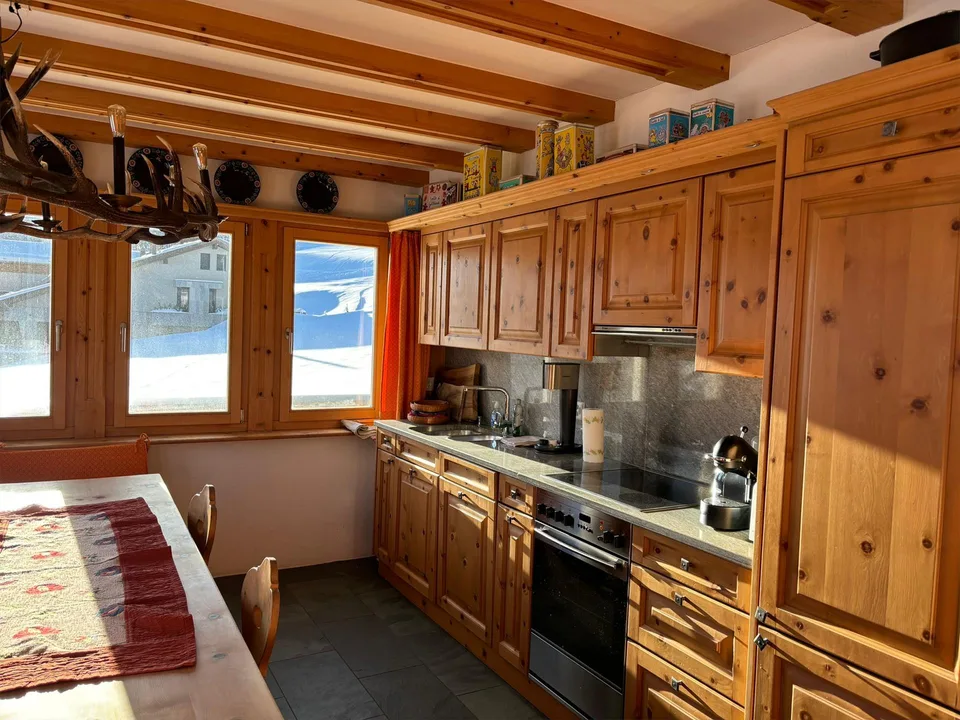 Wohnung im alpinen Stil