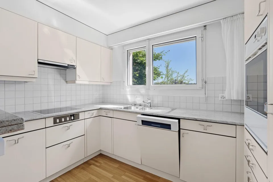 Charmante 3.5-Zimmer-Erdgeschosswohnung mit privatem Garten